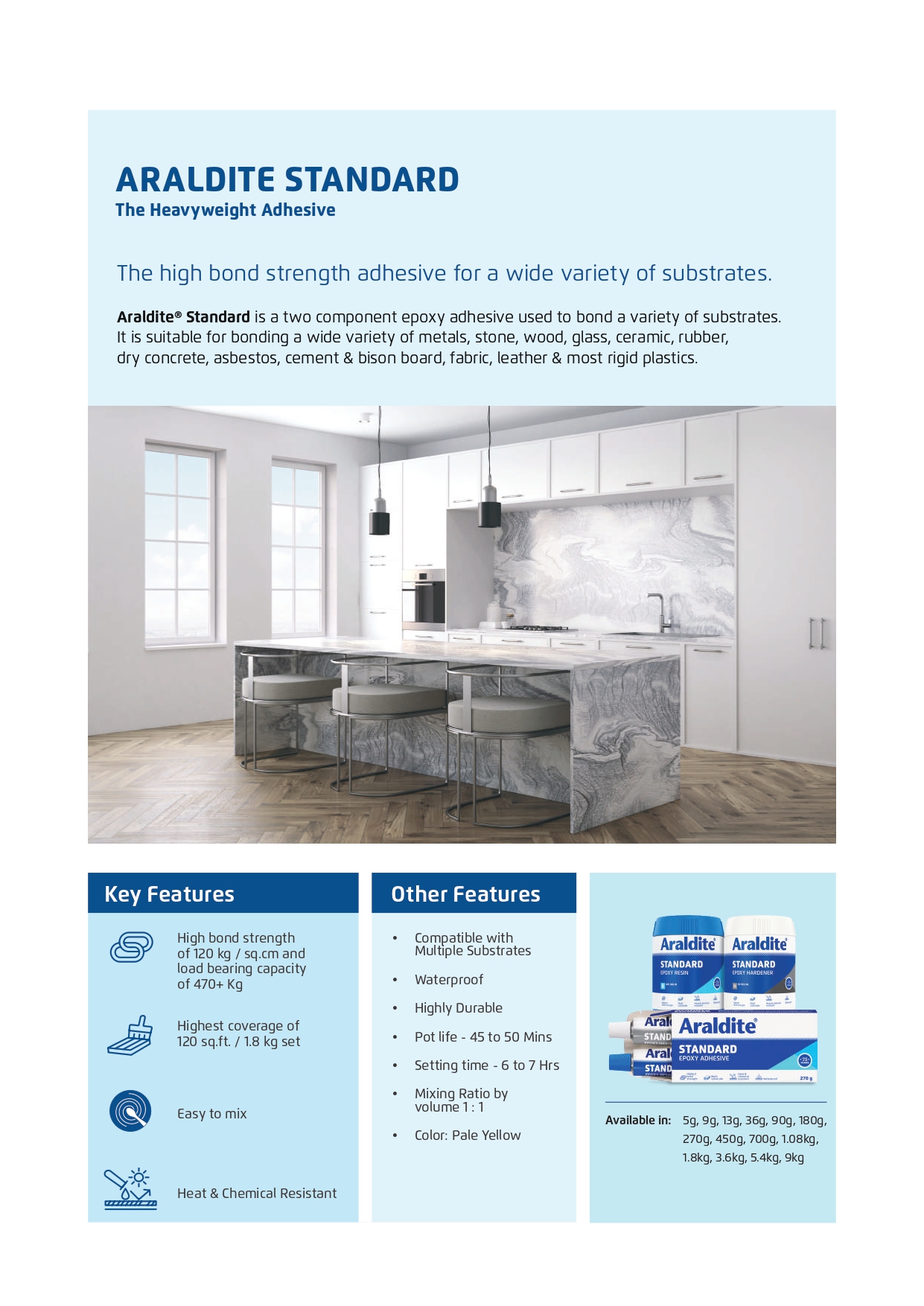Araldite standard Epoxy adhesive - Image 2